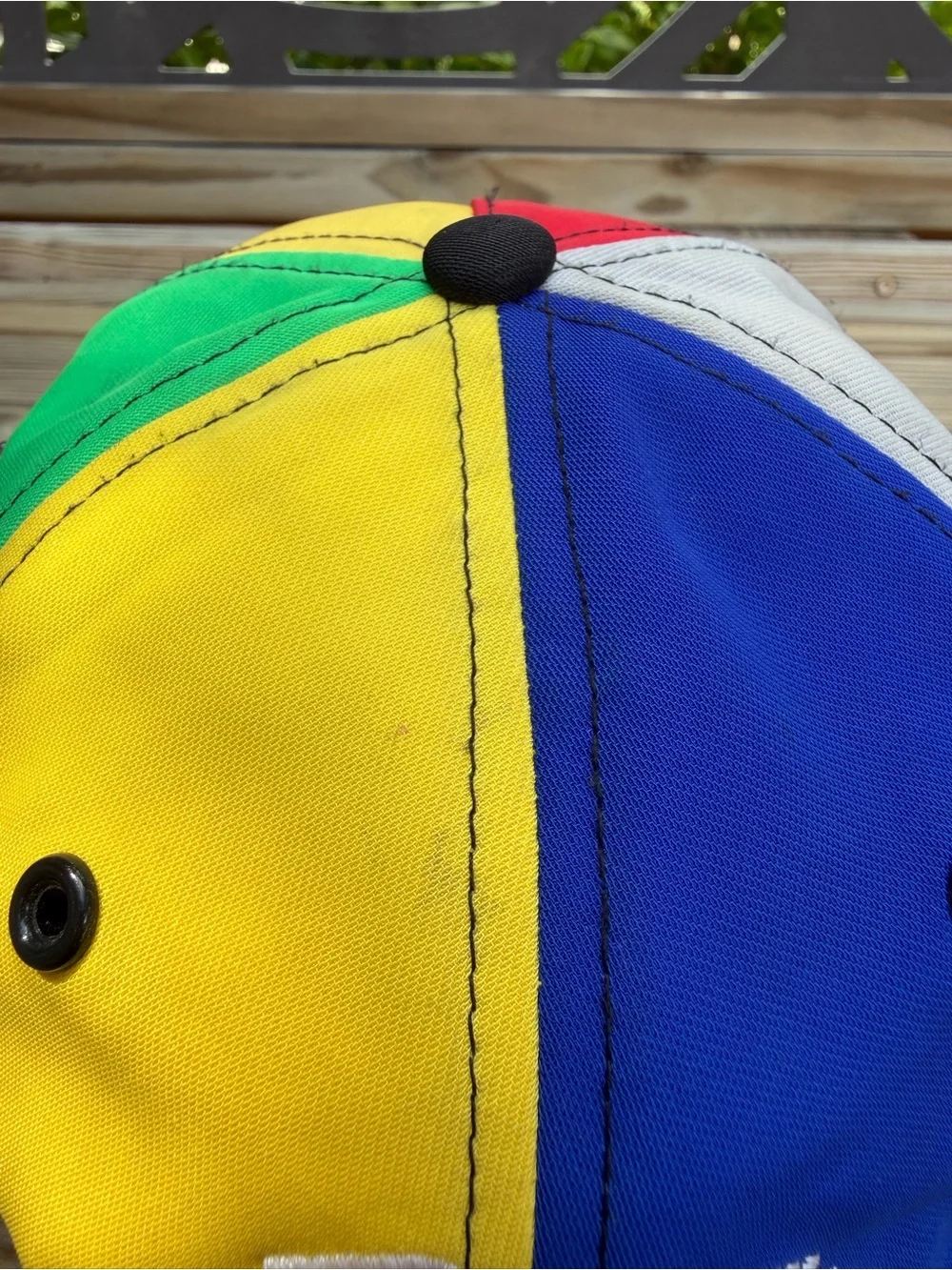 Mickey Mouse Disney World Hat Cap Strapback Youth Color Block 2021